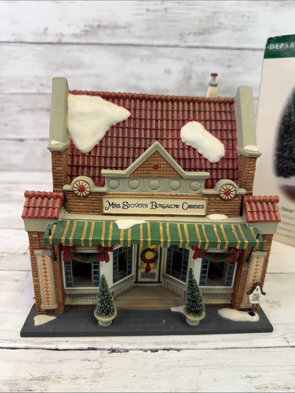 Department 56 Mrs Stovers Bungalow Candies Christmas City Series 5658917 New